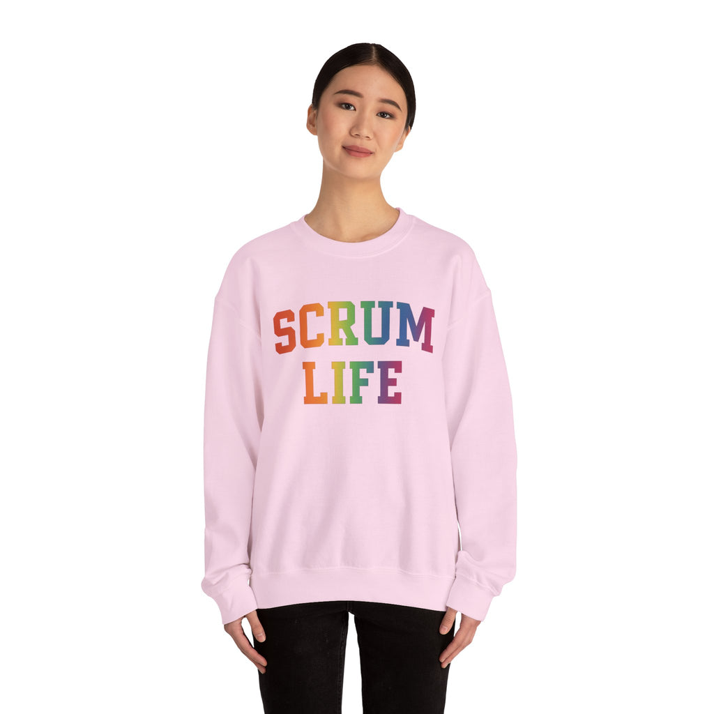 Scrum Life Crewneck - Rainbow