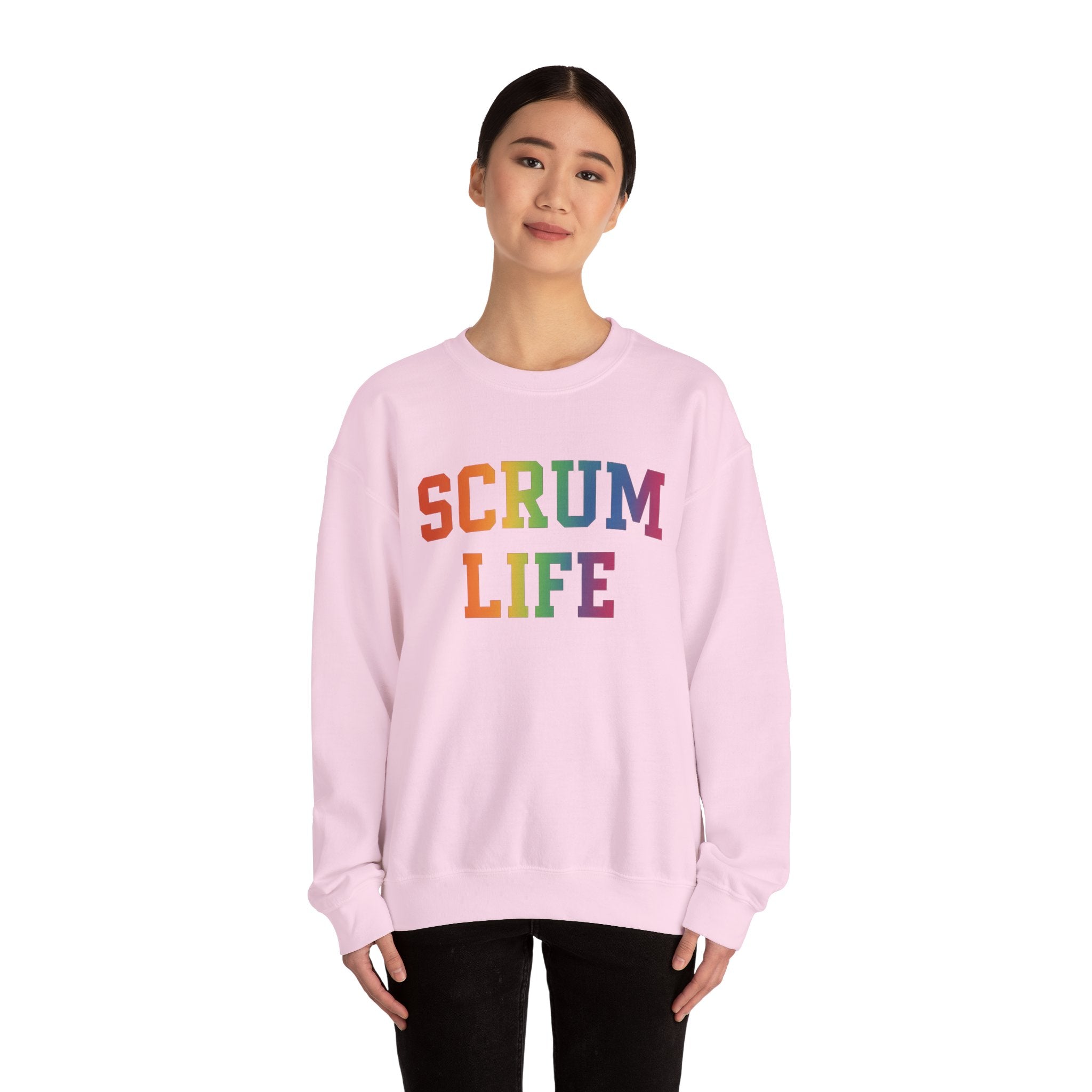 Scrum Life Crewneck - Rainbow