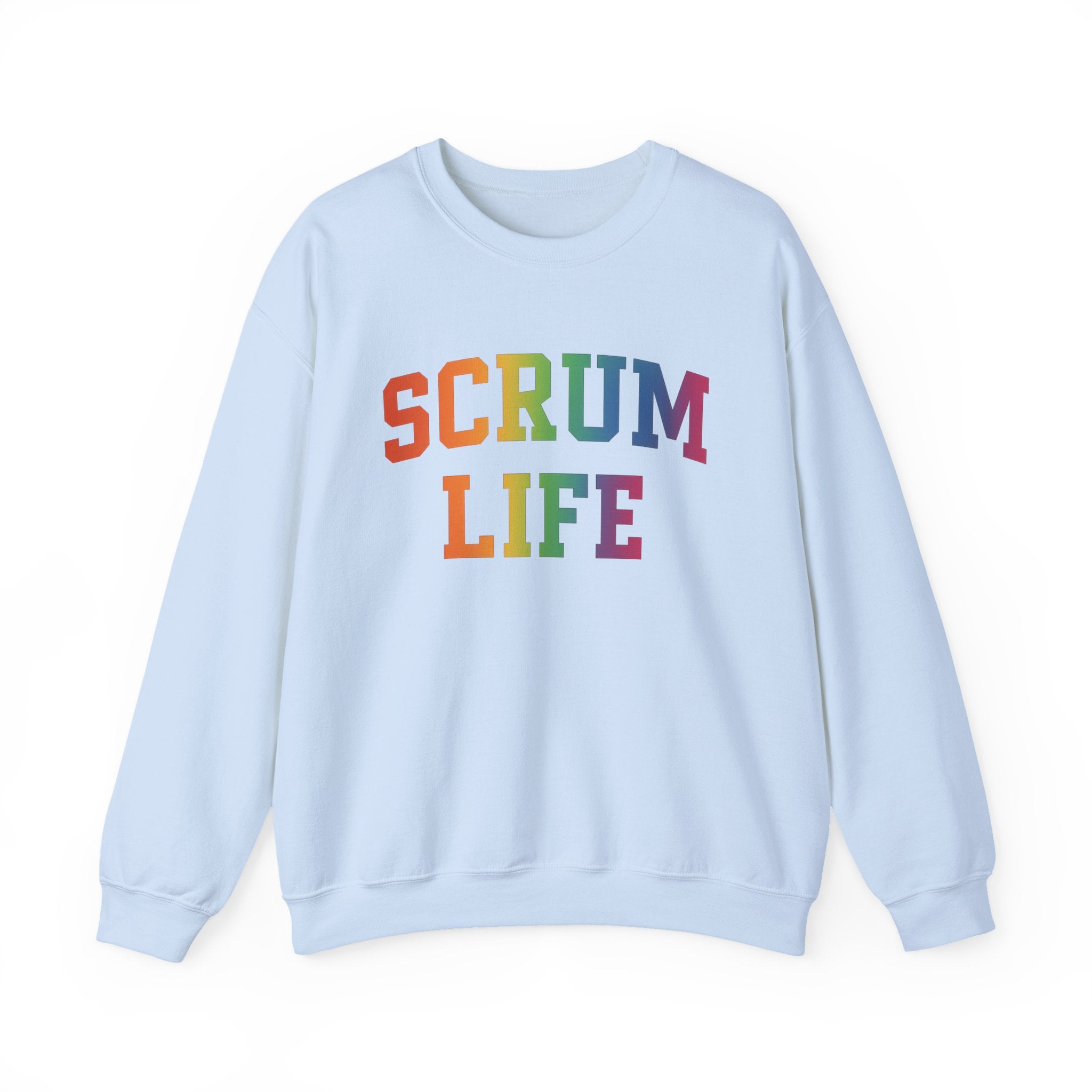Scrum Life Crewneck - Rainbow