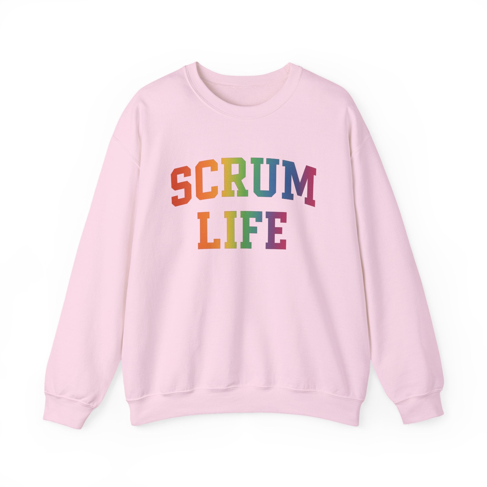 Scrum Life Crewneck - Rainbow