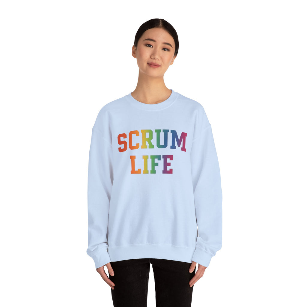 Scrum Life Crewneck - Rainbow