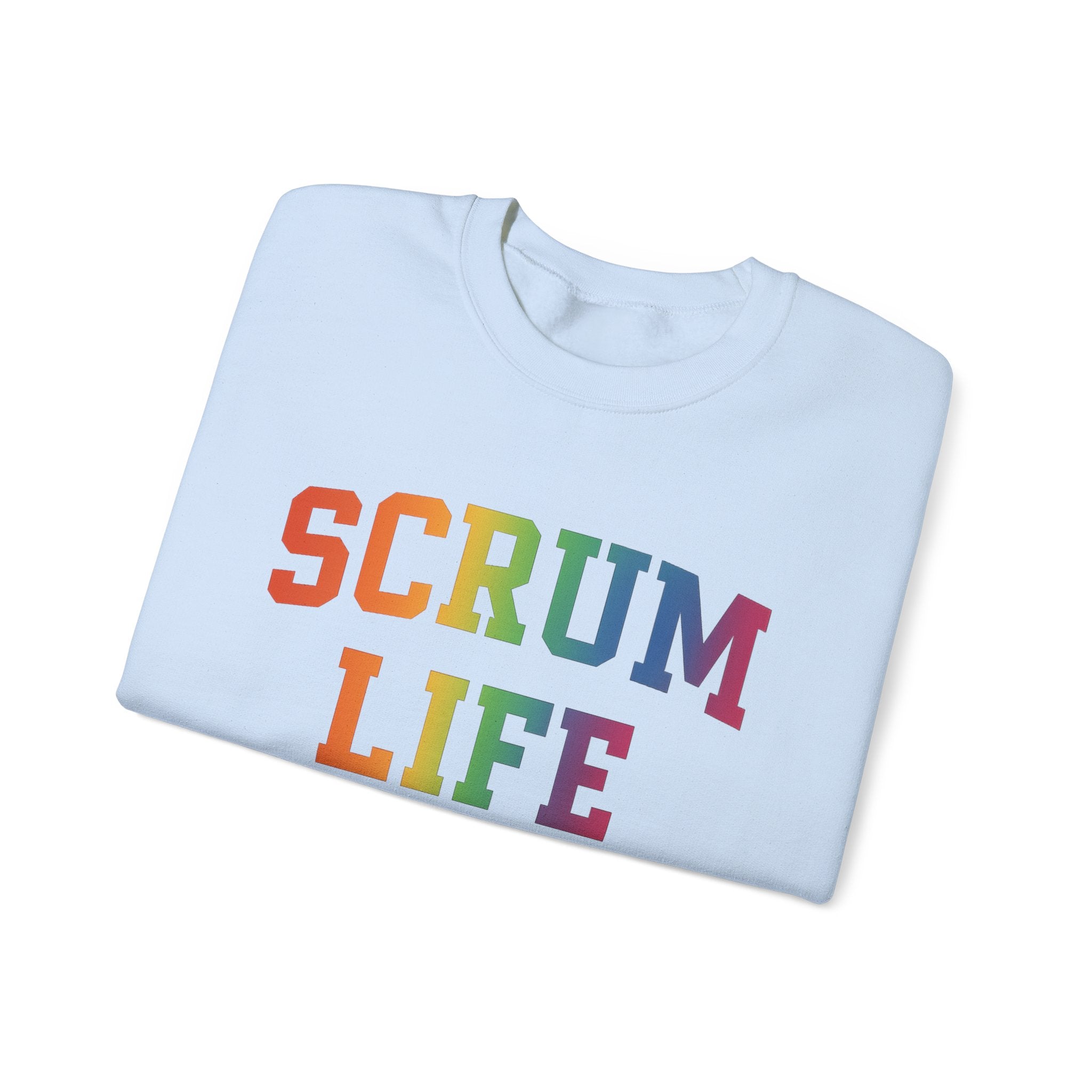 Scrum Life Crewneck - Rainbow