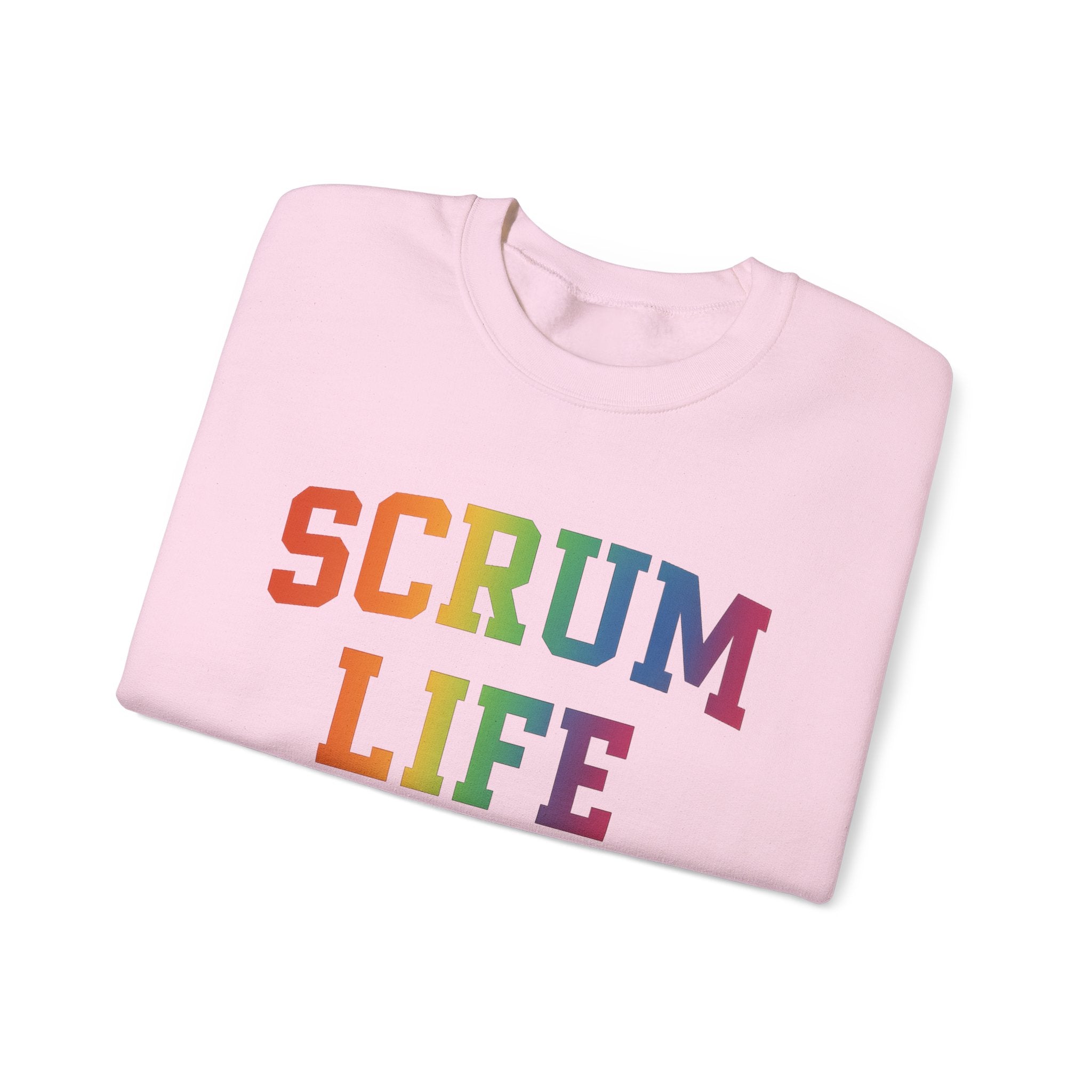 Scrum Life Crewneck - Rainbow