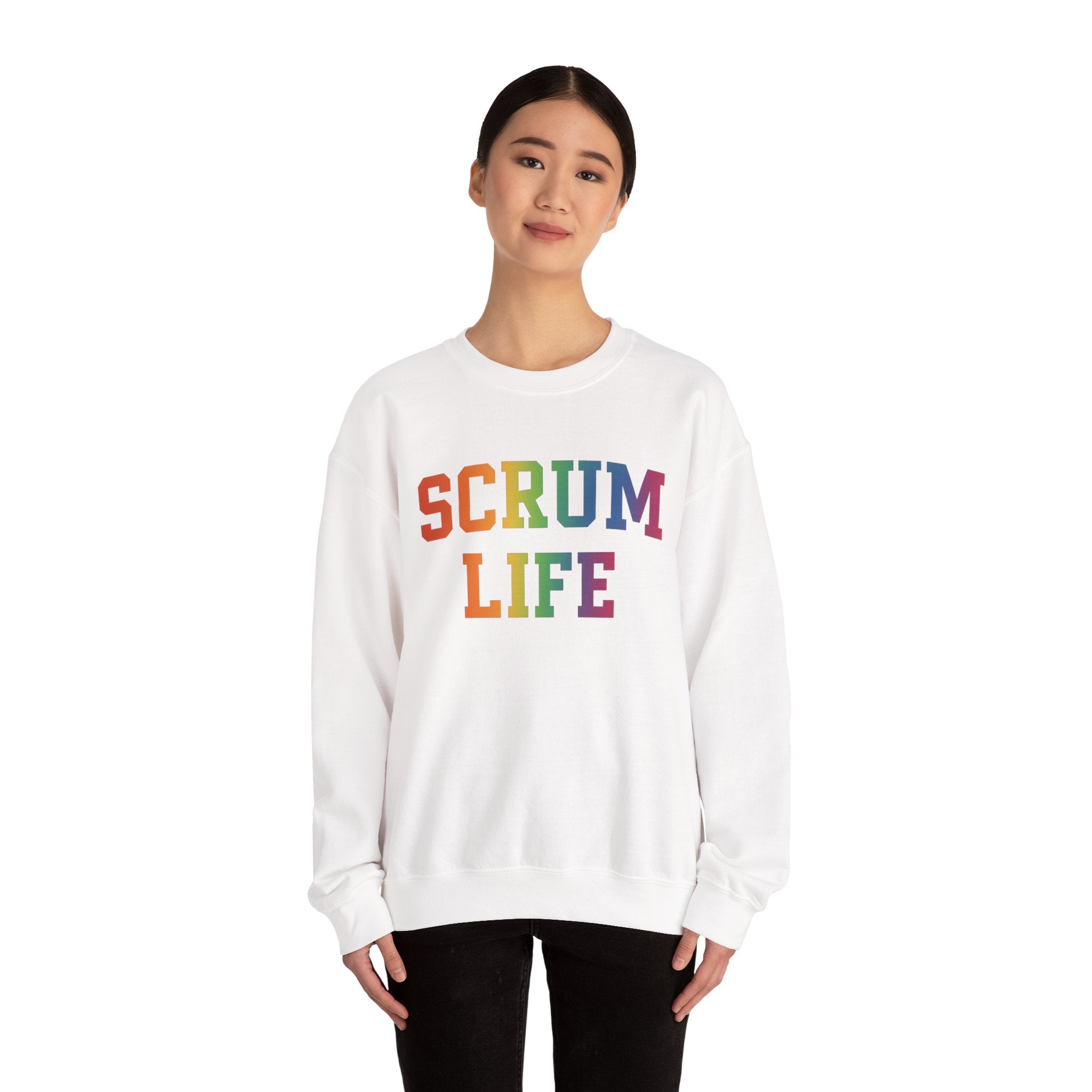 Scrum Life Crewneck - Rainbow