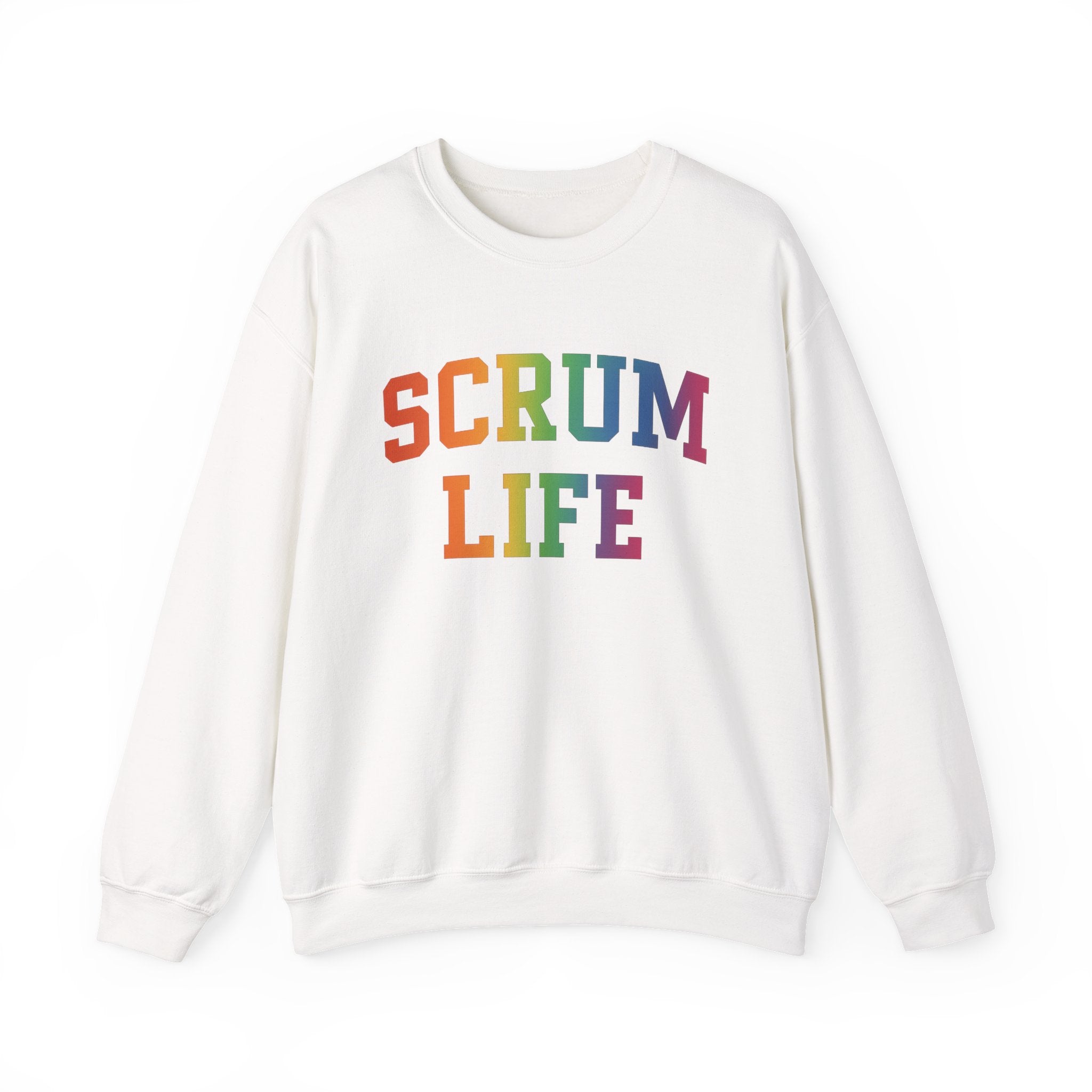 Scrum Life Crewneck - Rainbow